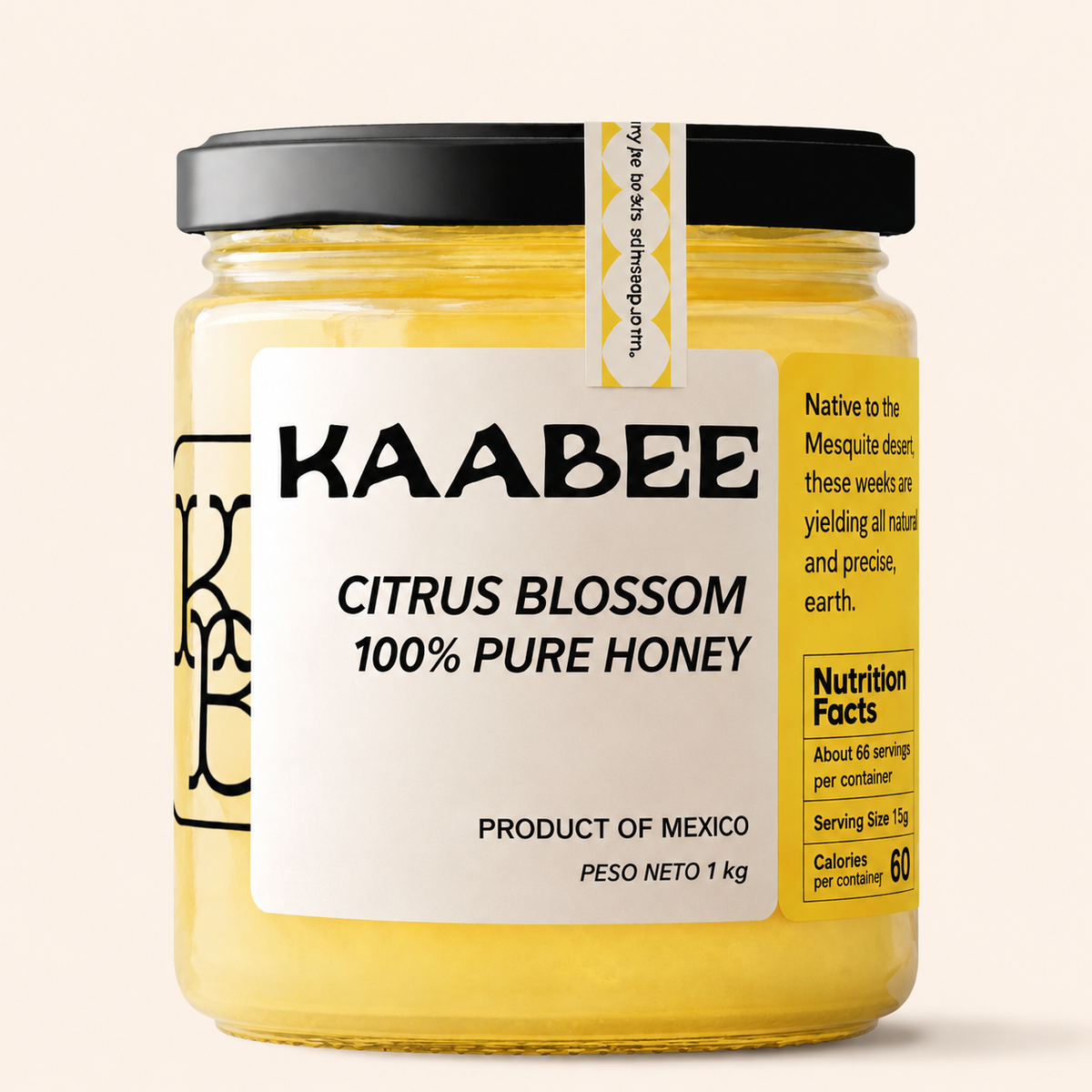 Miel de Abeja 100% Azahar de Cítricos (Citrus Blossom) 1kg